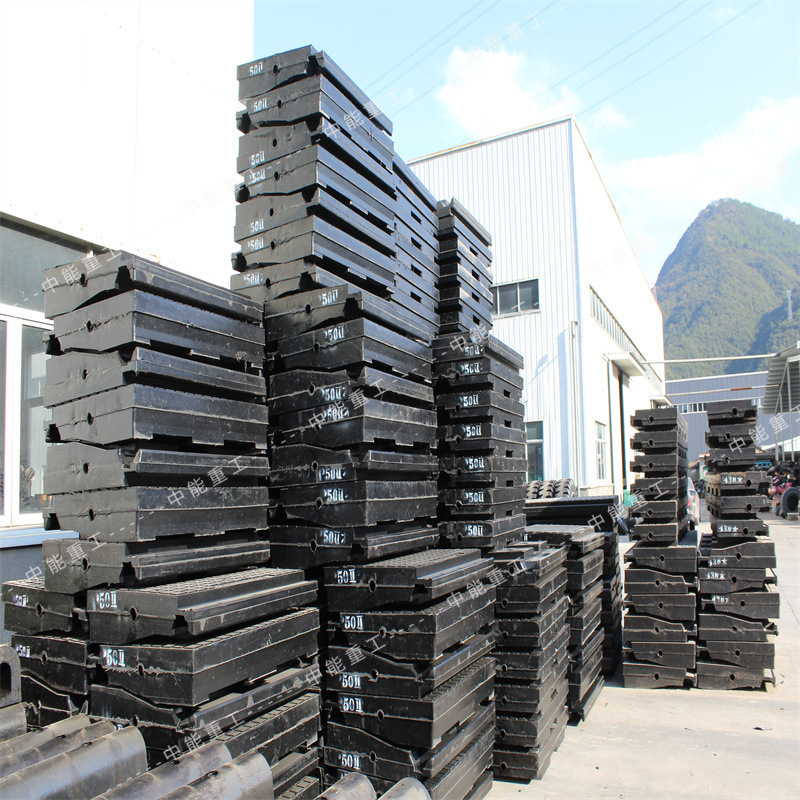 中能 绝缘橡胶道口板 抗冲击道口板全规格铁路道口板 平交道口板