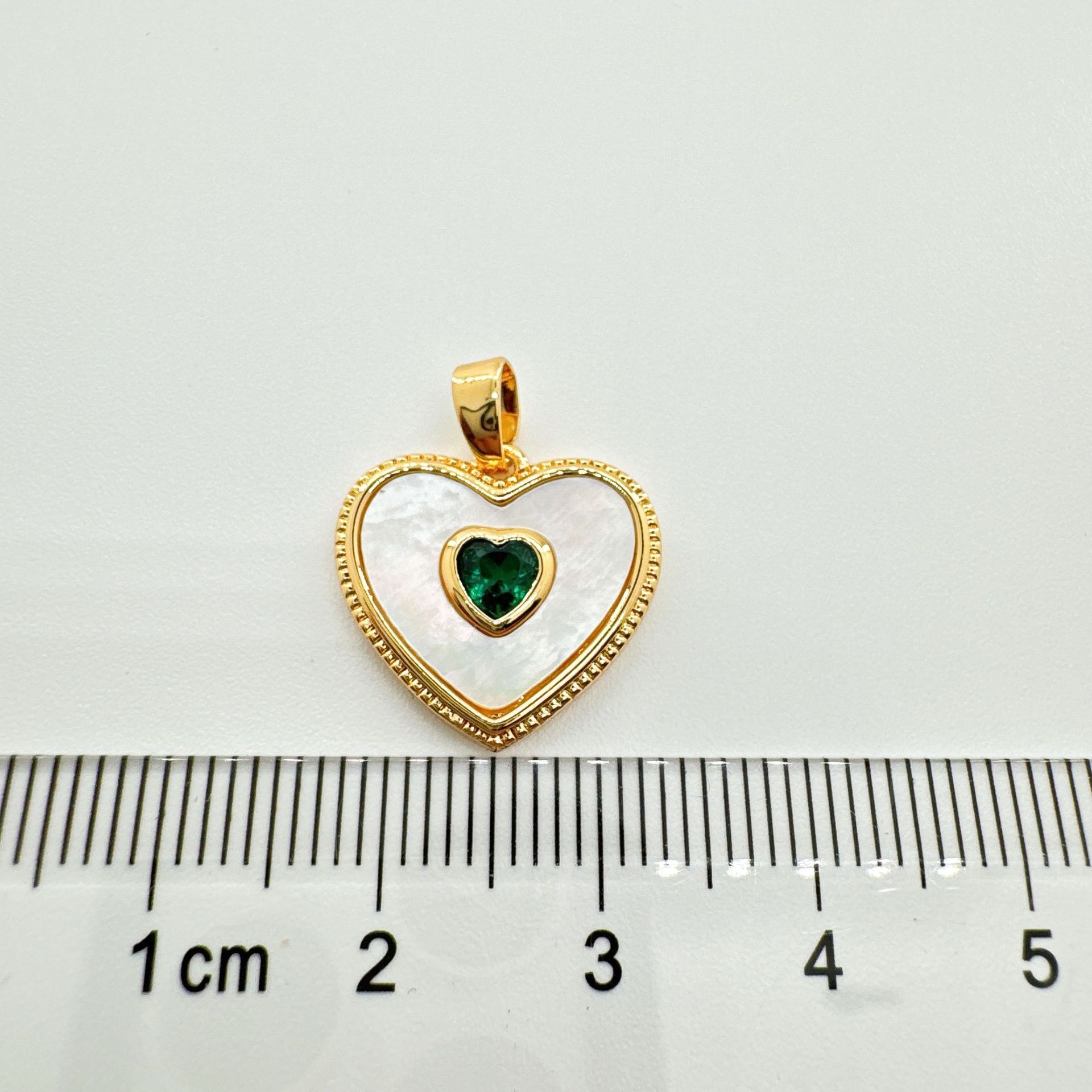 7g Weight Pendant Jewelry Making Type Zircon Inlay Material DIY Jewelry Accessories Classification 1 Piece Quantity Copper Material Color Block Pattern Inlay Design Simple Style, Classic Style Style 1 Piece Copper Zircon Color Block Pendant 11