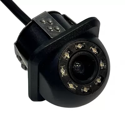 camera CCD rearview reversing | Vehicle camera - small-straw-hat-with-8-lights