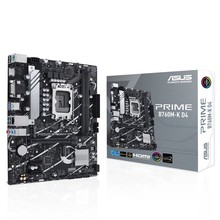 华硕PRIME B760M-K D4台式机电脑主板适用13代CPU 13100/13400