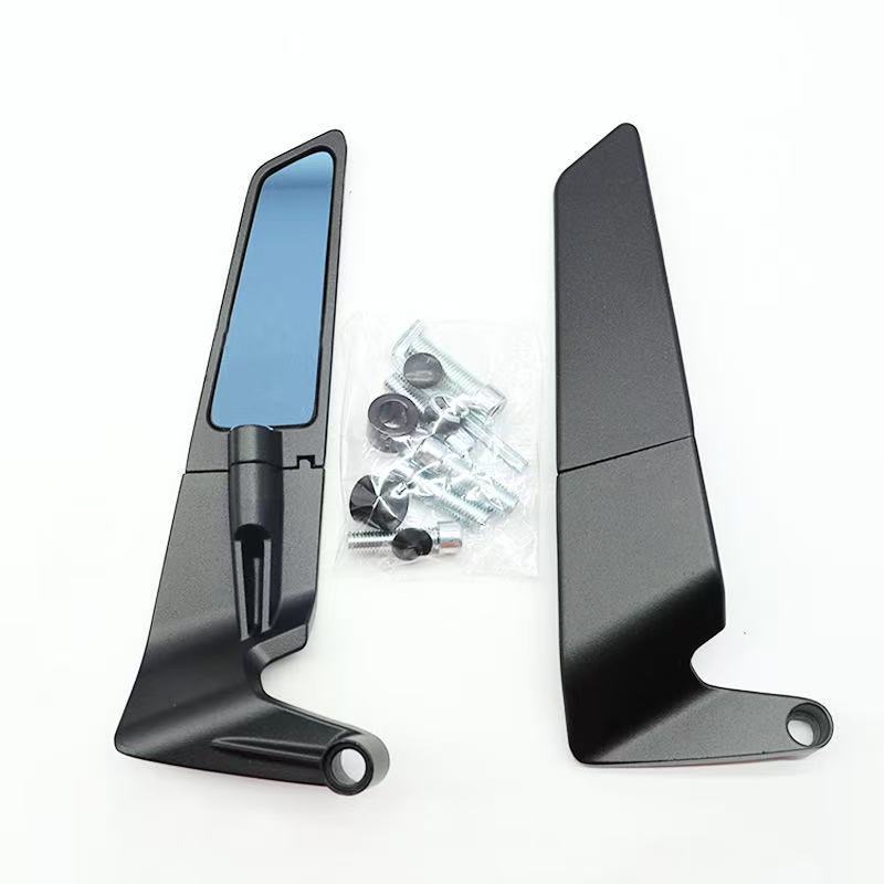 Universal – Motorcycle Rearview Mirror Universal Motorcycle rearview mirror - 428-rearview-mirror-black-blue-glass