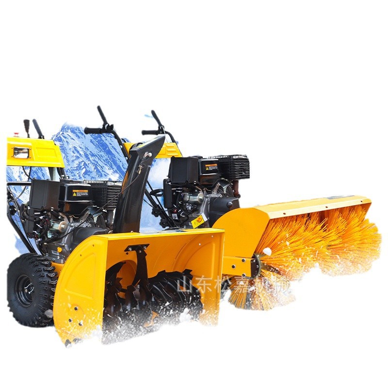 invernadero máquina de nieve máquina de barrido de nieve conducción multifuncional limpieza de nieve sanidad medioambiental herramienta de eliminación de nieve propiedad pequeño limpieza de nieve