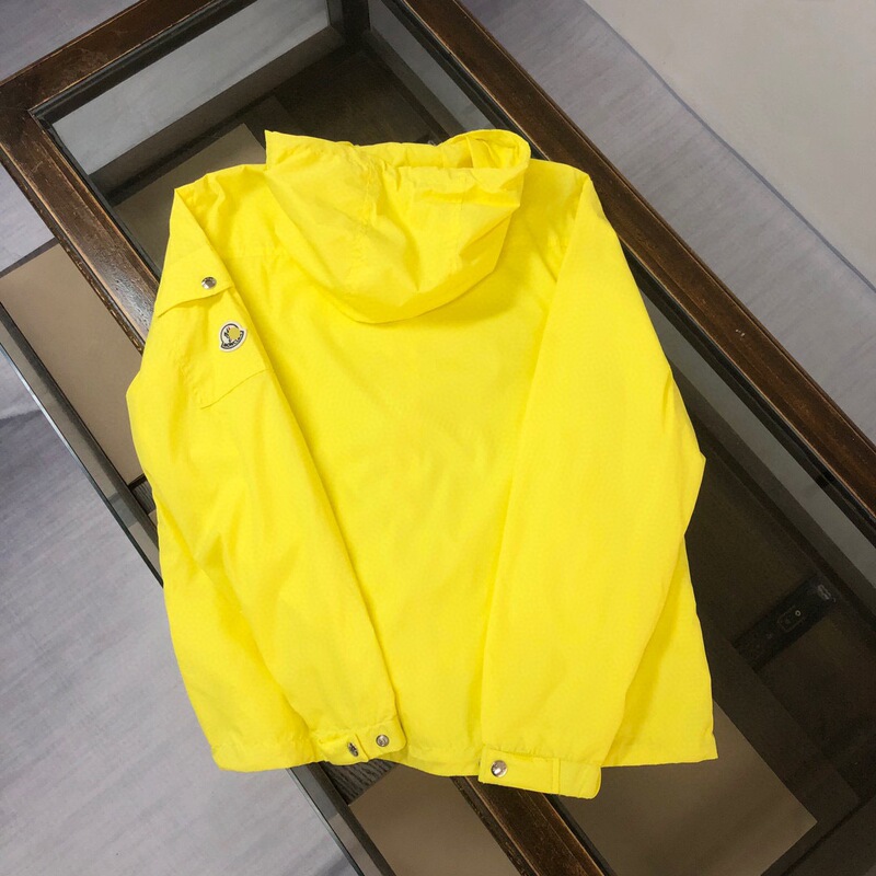 正确版mon蒙家男士抽绳连帽上衣服运动减龄休闲风衣外套专柜同款|undefined
