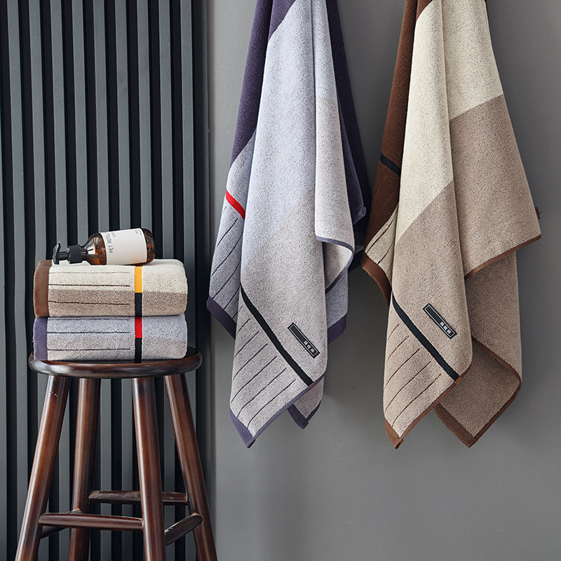 Combed Cotton Bath Towel, Pure Cotton Piano Key Large Towel, Adult Plain Face Towel, Gift Group Purchase, Soft and Absorbent Combed Cotton Bath Towel, Pure Cotton Piano Key Large Towel, Adult Plain Face Towel, Gift Group Purchase, Soft and Absorbent