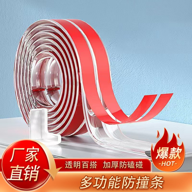 Transparent Anti-Collision Corner Protector, Coffee Table Furniture Edge Sticker, Pvc Transparent Corner Protector, Kidsren's Anti-Collision Sticker