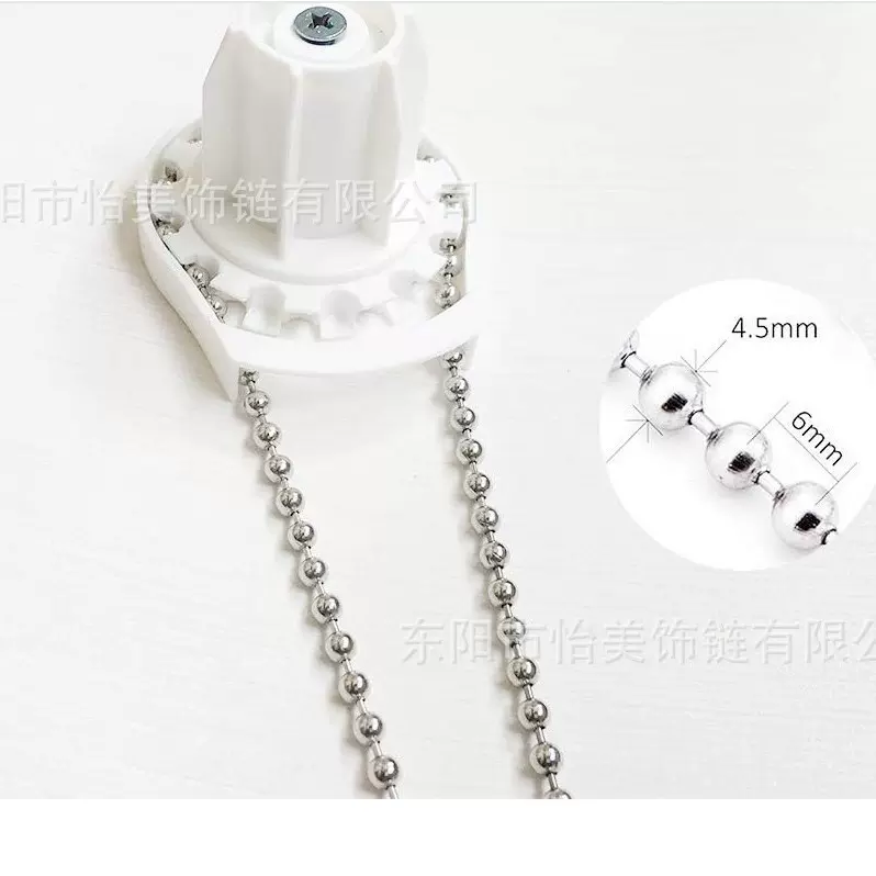 不锈钢不锈铁金属圆拉珠，窗帘循环密拉珠，遮阳卷帘制头拉珠钳子