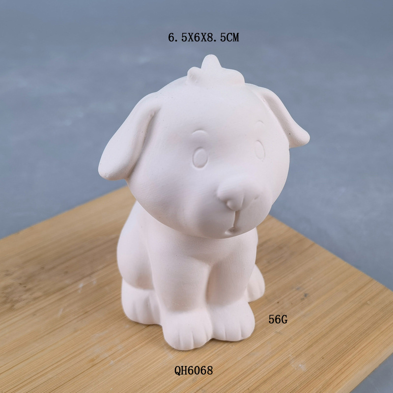 Estatua de Cerámica DIY para Pintar para Niños