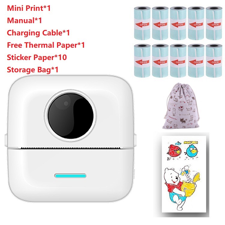 Mini Impresora Térmica de Bolsillo, Impresión Térmica, Interfaz USB image 10