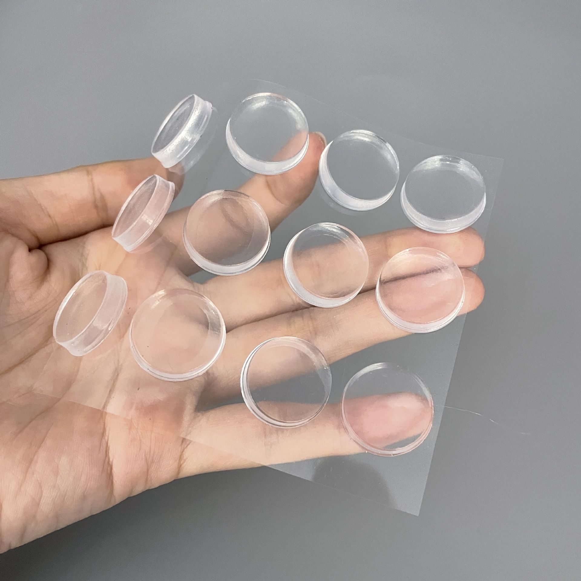 투명, 20mm*4.6mm(12개/버전 OPP 가방)