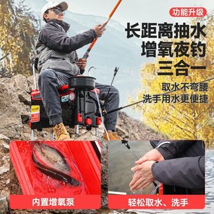 Fishing Box Complete Set 2025 New Multi-Functional Fishing Box Table Fishing Can Sit Fish Box Box Fishing Gear Equipment
