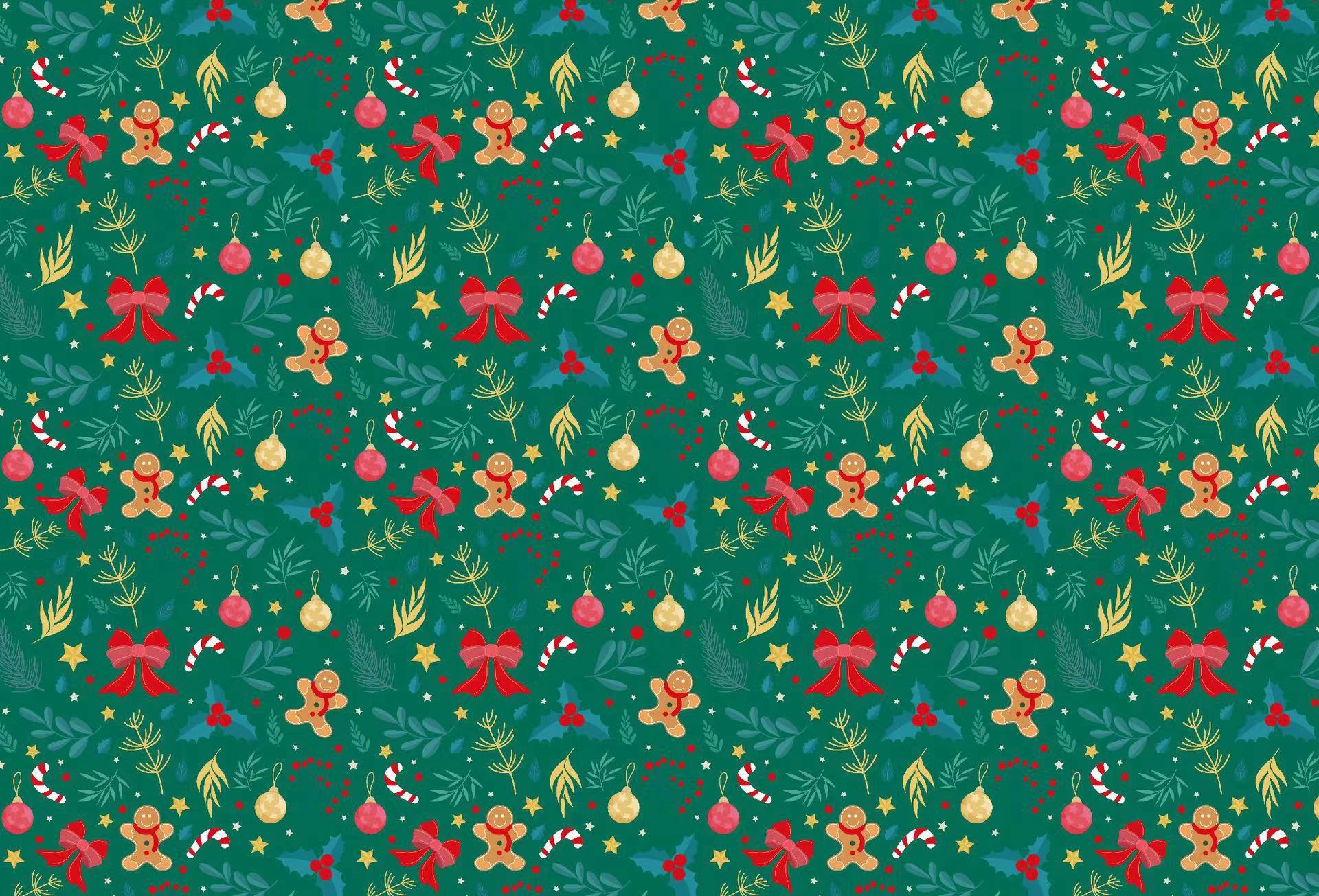 새로운 크리스마스 포장지 [크리스마스 트리 리프]