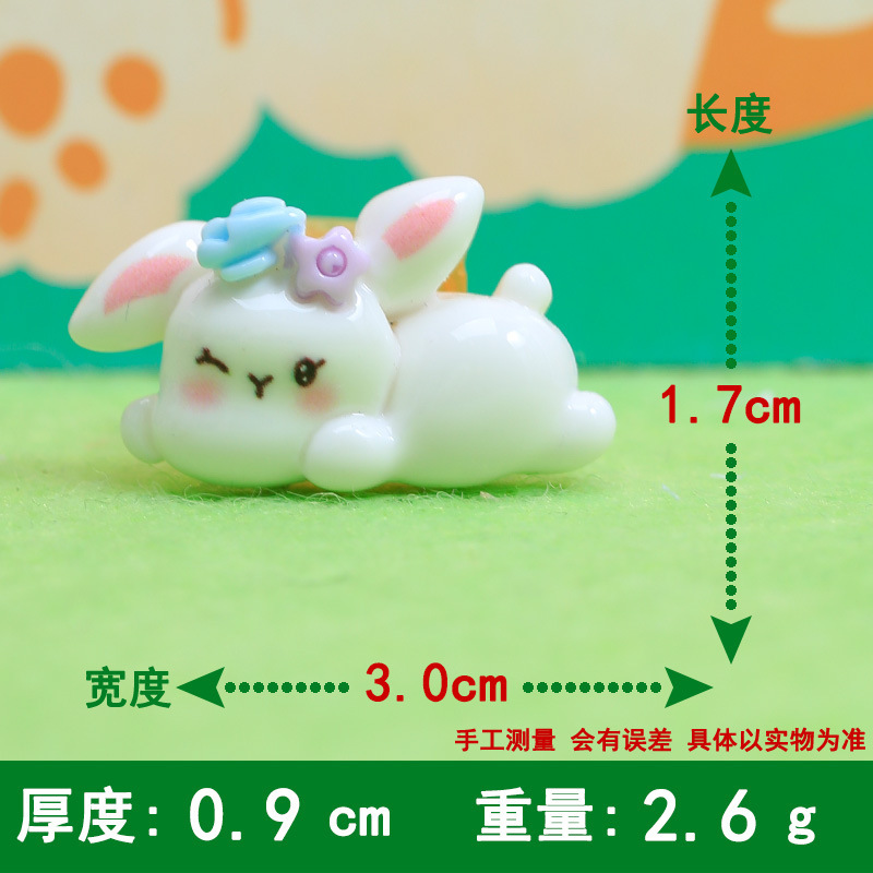 Lying down - spring rabbit