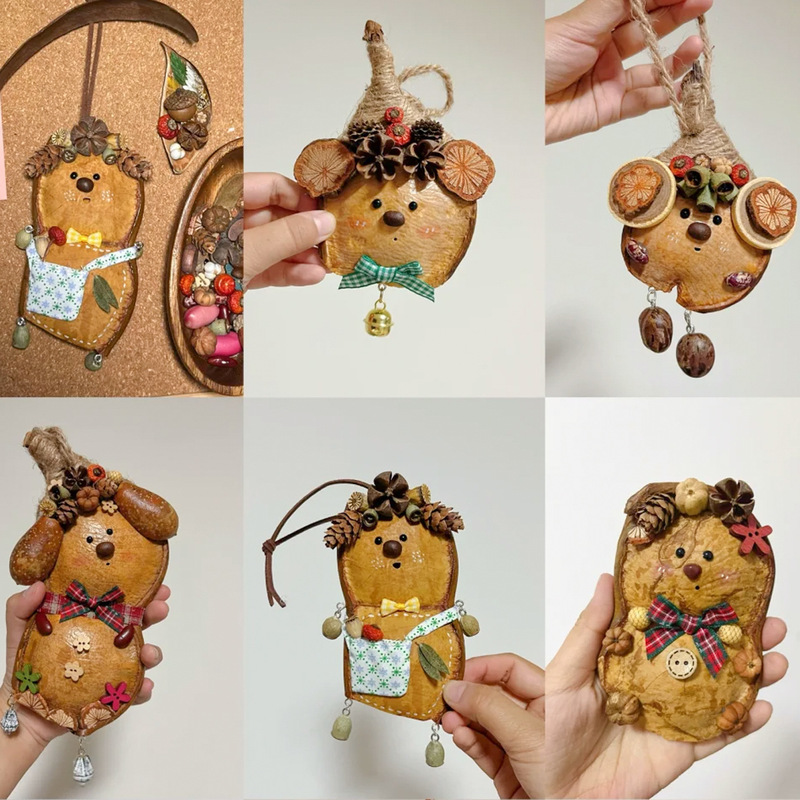 Wholesale Handmade Yunnan Soybean Pods DIY Peace Bean Material Kit Dropshipping