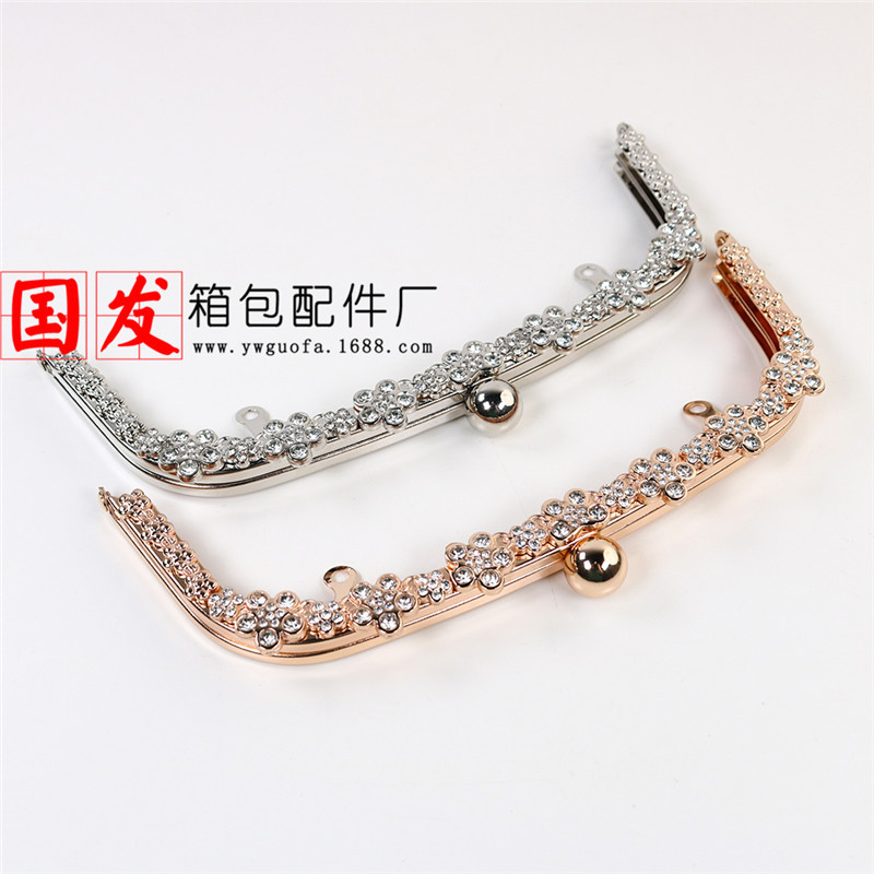 22 cm abovedado monje cabeza de ciruela oro agujero tornillo oro claro plateado