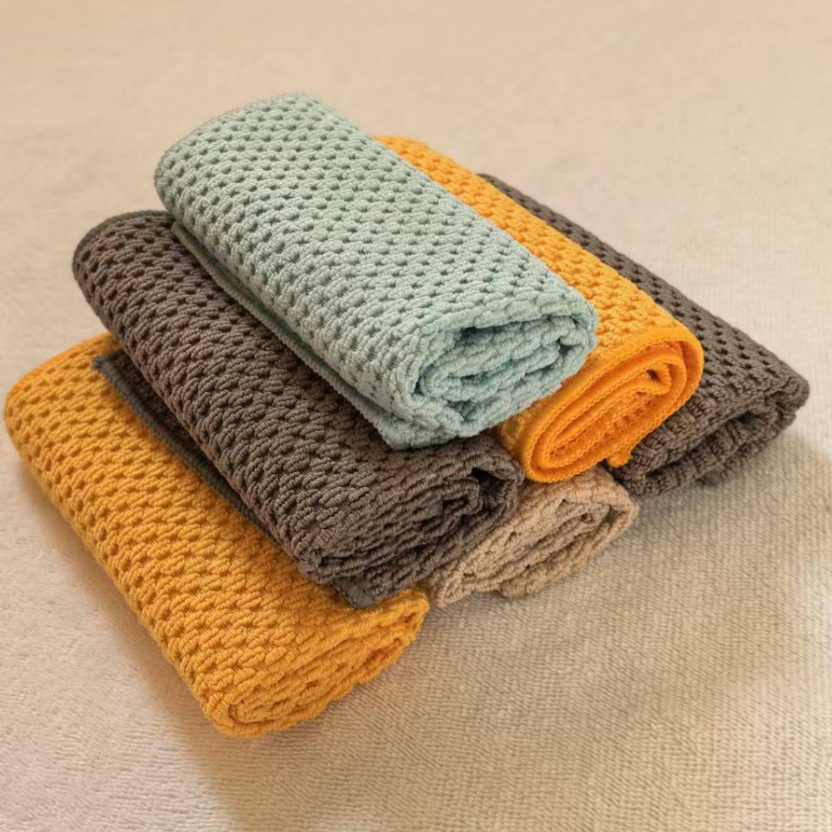 Manufacturer supplies wholesale plain pineapple check towels
