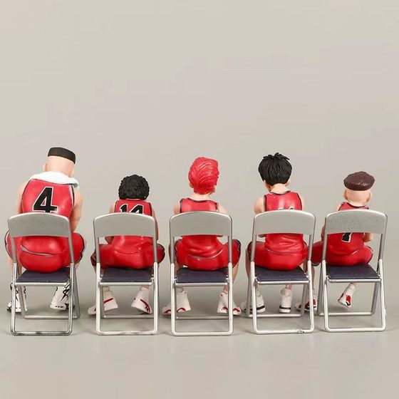 Cross-Border Free Shipping Slam Dunk Figure Rukawa Kaede, Sakuragi Hanamichi, Rukawa Kaede, Mitsui Hisashi Gashapon Ornaments