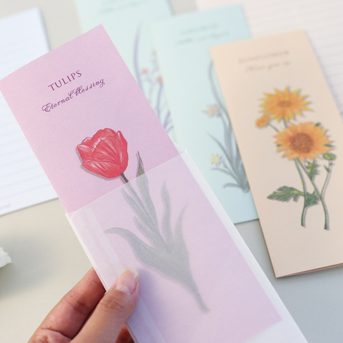 Letter Paper Love Letter Creative Letter Letter Paper Set Simple Girly Fresh Literary Romantic Love Letter Hand-painted Letter Paper