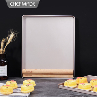Learn to cook nougat cutting flat stick rolling stick baking tray tool three-piece set cookie baking mold