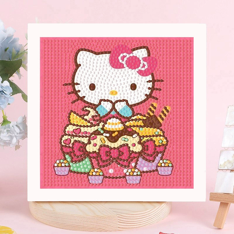Мультяшная умная игрушка, DIY, новая коллекция, детское handmade diy, украшенная бриллиантами