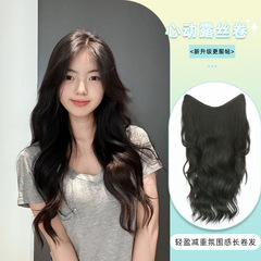 易源露思卷假发片卷发一片式隐形增发量蓬松接发假发女蓬松仿真发
