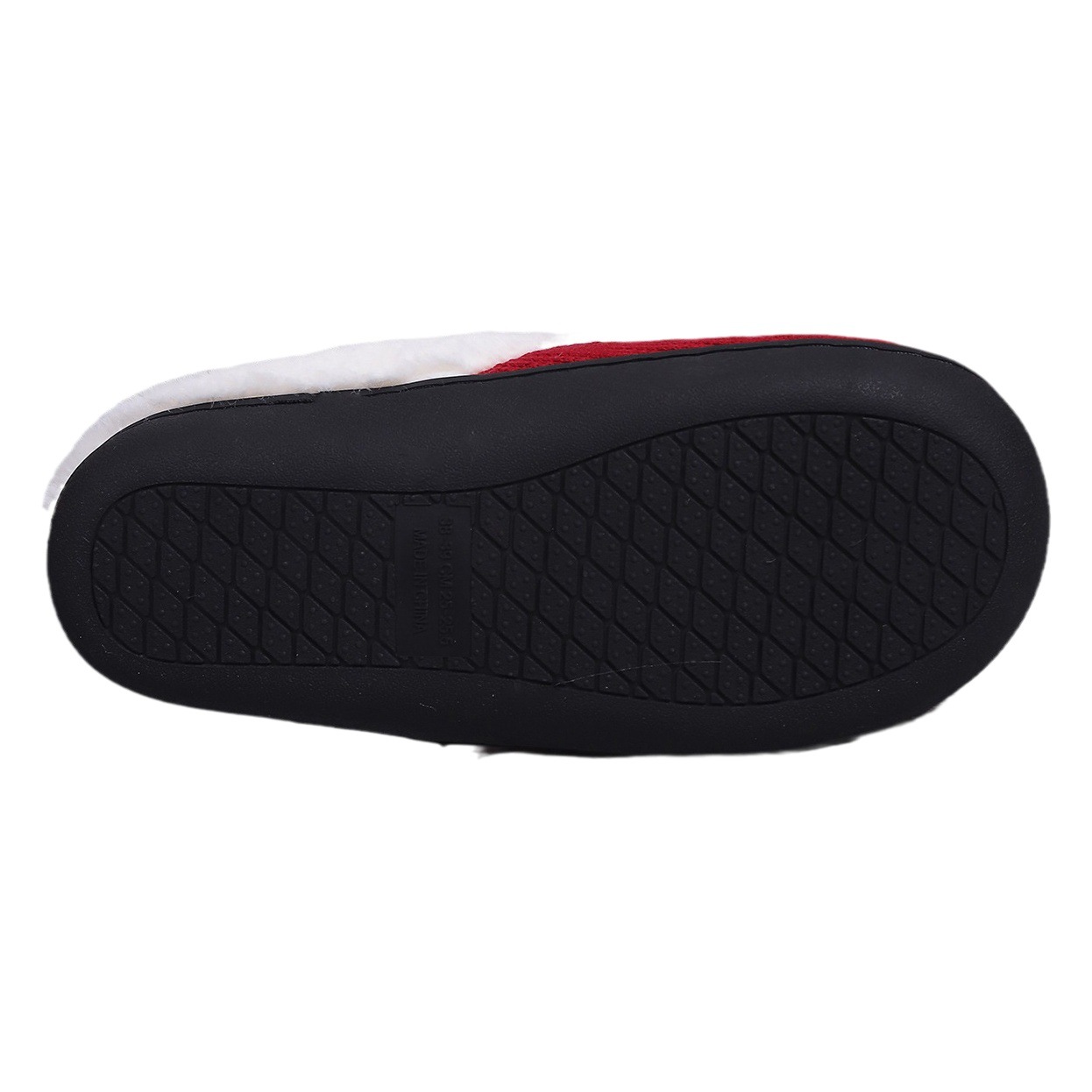 Zapatillas de lana transfronterizas, muebles para el hogar, otoño e invierno, interior, antideslizante, zapatillas de algodón de suela gruesa, cálidas y gruesas para hombres, zapatillas de algodón para mujeres