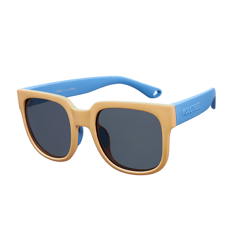 KK árbol gafas de sol plegables para niños niñas gafas de sol polarizadas anti-UV para niños gafas de bebé niñas