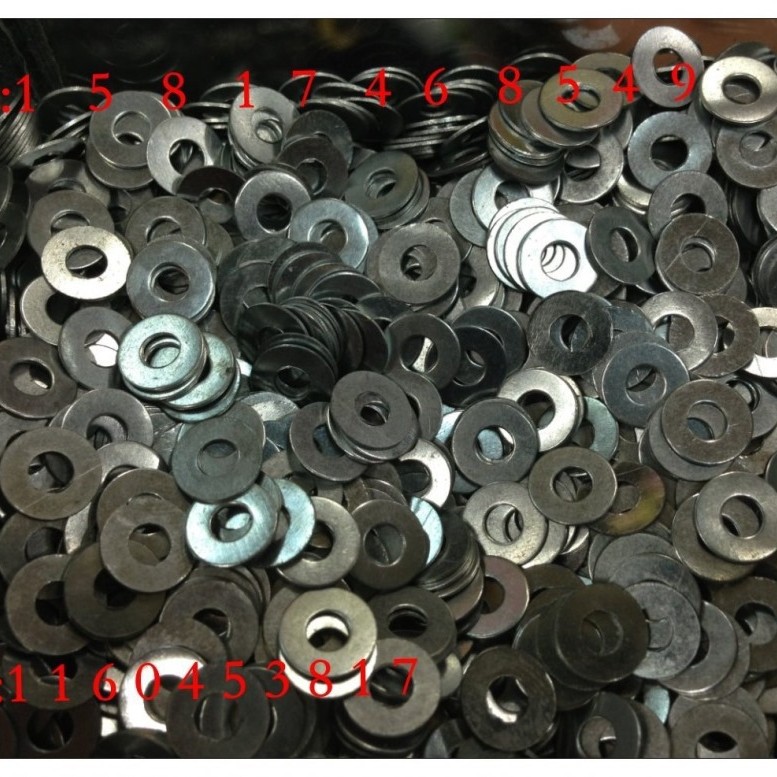 M2*5*1平垫，平垫圈，平垫片，平介子 M2