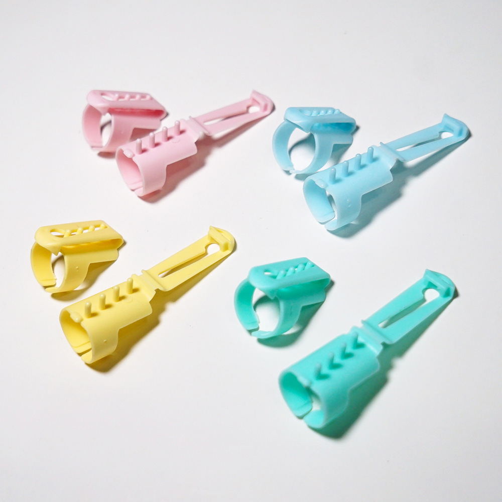 指套毛线塑料导线器 DIY编织工具织毛衣带线器缝纫工具毛线编制器