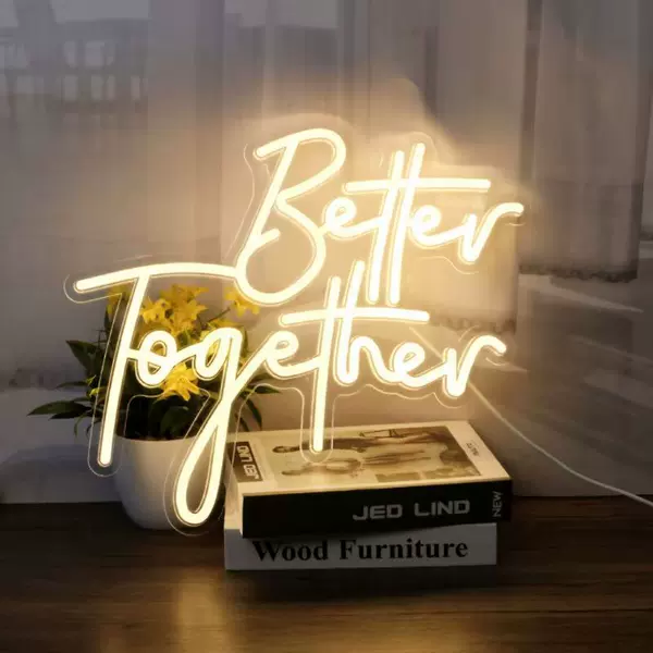 Better Together warm light
