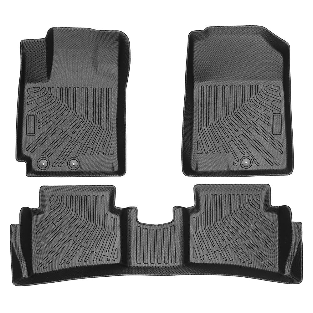 Para el Kia Rio EX 5DR 2018 - 2024 TPE Foot Pad 3D All Weather Backpack Pad