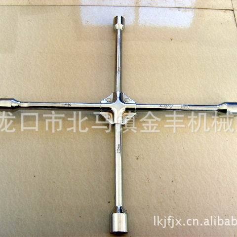 现货批发镜面抛光十字扳手 镀锌镀铬扳手有夹无夹扳手塑夹均扳手