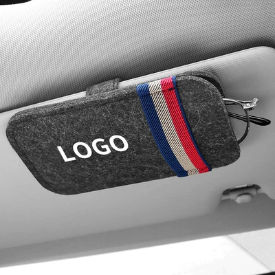 Car Glasses Clip/Bill Clip Car Glasses Holder Bill Holder - dark-gray-with-logoplease-note-the-car-logo