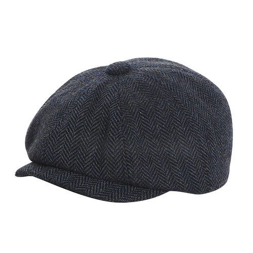 Autumn/Winter Children's Beret Hat, Parent-Child Adult Duck Bill Hat, Baby Octagonal Newsboy Hat, Unisex Forward Hat