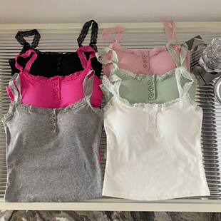 Tank top, lace base top with cups, push up T-shirt, slim fit, lifting effect, beautiful back