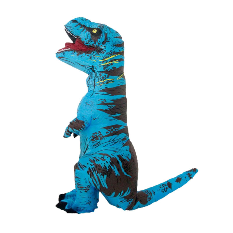 Disfraz Inflable de Tiranosaurio Rex, Accesorios para Fiestas de Disfraces de Halloween, Disfraz de Dinosaurio para Adultos y Niños