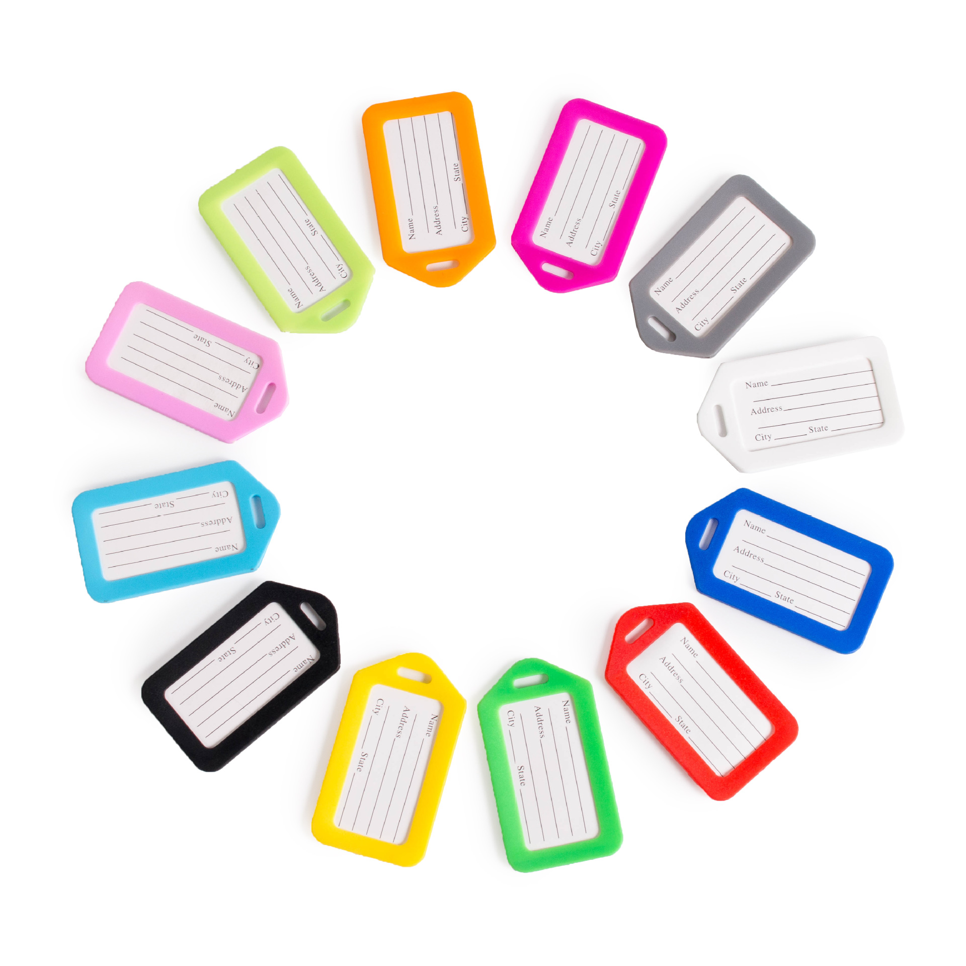Plastic luggage suitcase