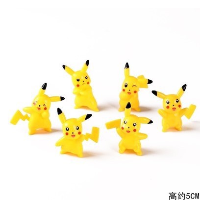 피카츄 6종 10세트 - 플라스틱