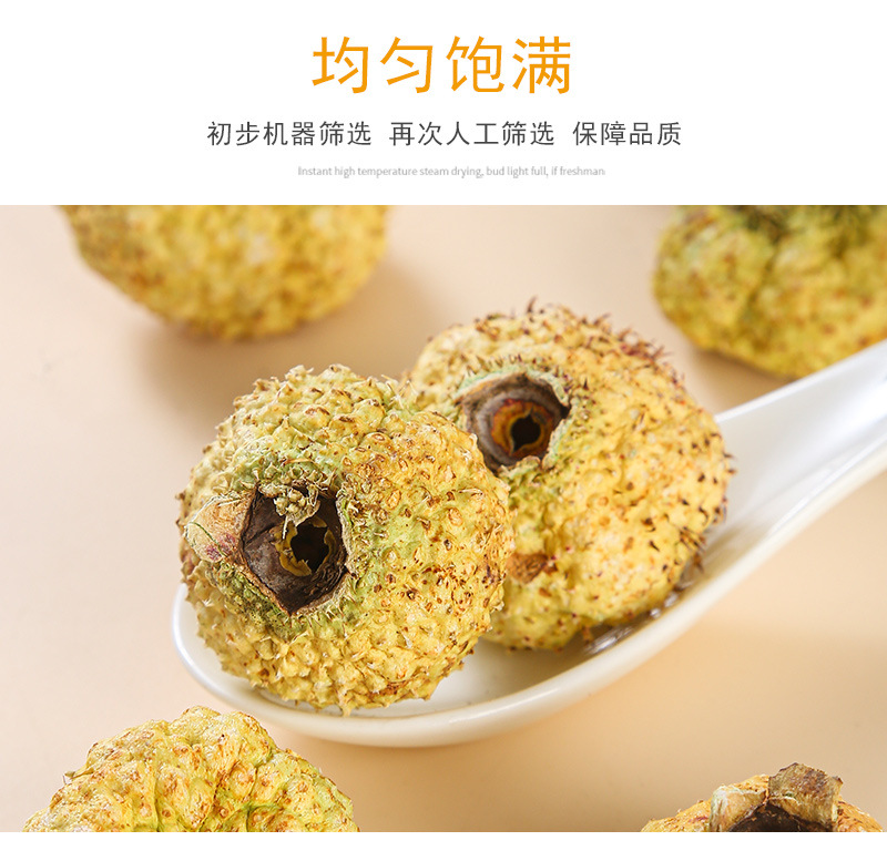 Freeze-Dried Ci Li (Rosa roxburghii) — Guizhou Cili Fruit Tea, Loose Bulk 500g in use