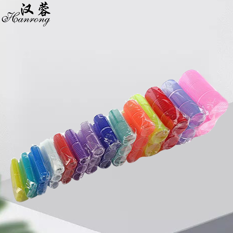 Cross-border Explosions Air Bangs Roller Self-adhesive Roller Double-layer Inner Buckle Magic Hair Roller Lazy Man Eight-character Bangs Roller