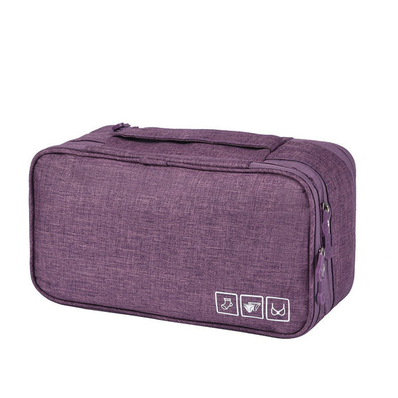 New Waterproof Cationic Large Capacity Underwear Storage Bag Portable Clothes and Socks Tidy Bag Travel Supplies Chest Bag