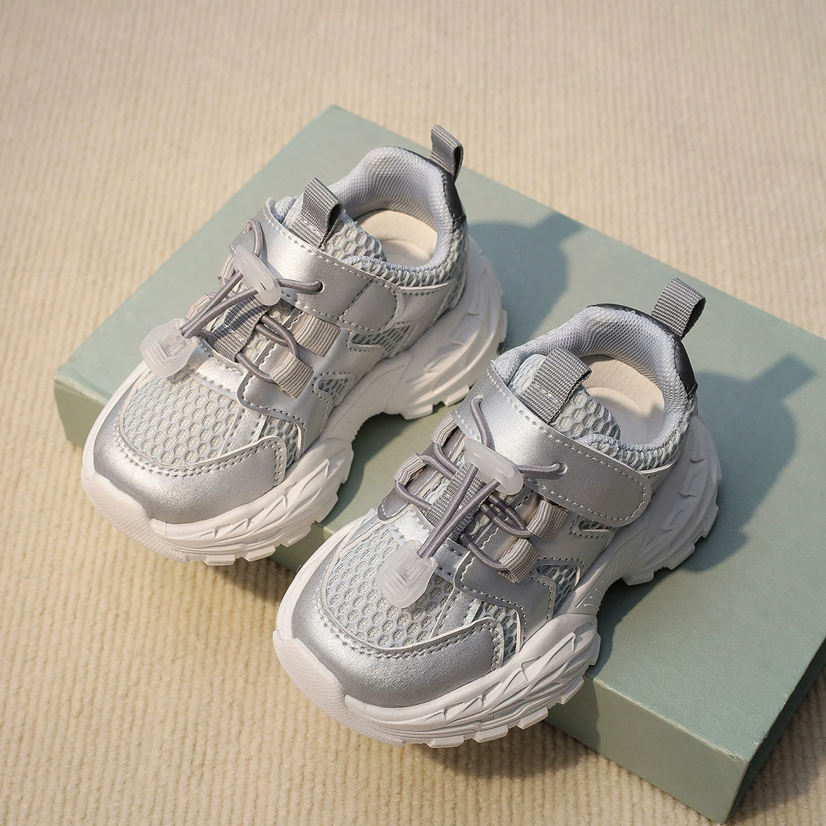 Детская обувь, кроссовки для малышей, детская спортивная обувь, новые модели весенне-летних моделей для девочек, кроссовки в стиле «dad shoes», дышащие кроссовки из сетки для мальчиков