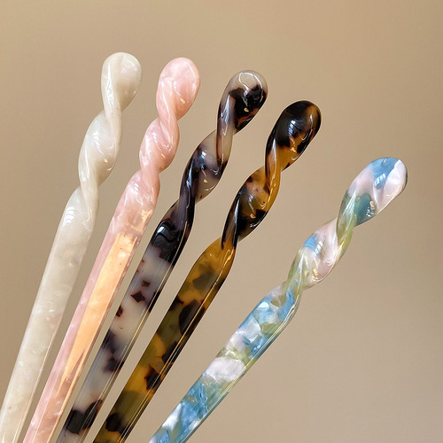 Korean fashionable ball head hairpin  new lazy hairpin simple modern hairpin artifact headwear for women