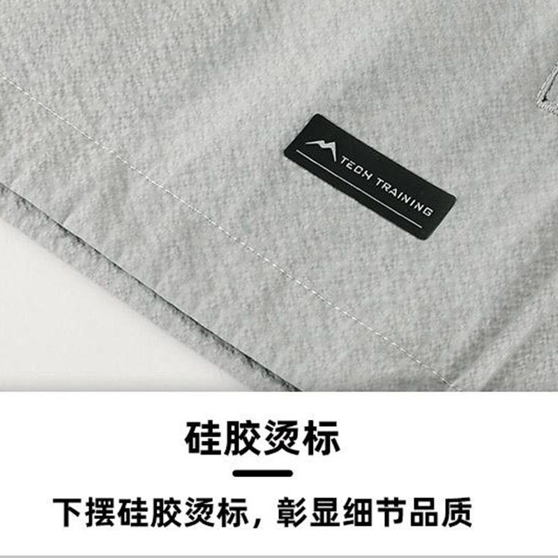 Marca de marea transfronteriza empalme color a prueba de viento impermeable chaqueta suelta de cuello de hombre chaqueta de trabajo chaqueta logo personalizado