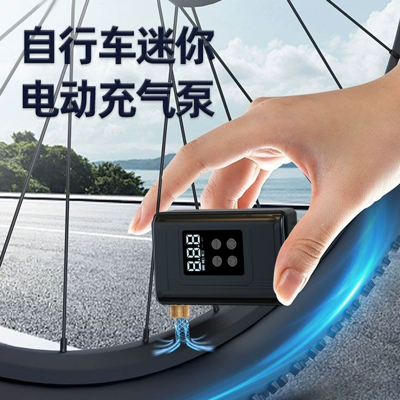 Портативный велосипед надувной насос освещение цифровой дисплей электрический горный велосипед беспроводной воздушный насос насос