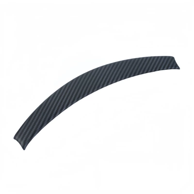 Panel, Glass Panel, Rear Anti-Kick – Other Automotive Interior Supplies - carbon-fiber-pattern-steering-wheel-bright-strip