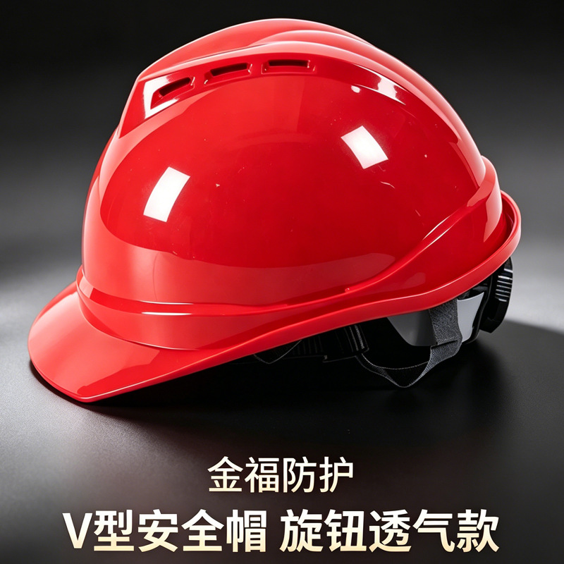 Botilla V ABS casco de seguridad ventilado sitio de construcción protección de seguridad estándar nacional anti-colisión seguridad ventilada ligera image 3