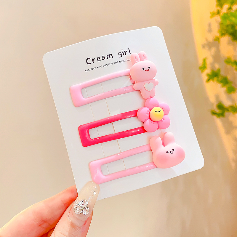 Lindo pentagrama estrella horquilla femenina lado Bangs BB clip horquilla para niños dopamina accesorios para el cabello pequeño clip tocado