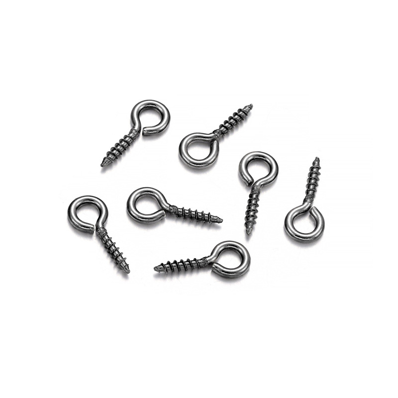 Factory Direct Supply DIY Jewelry Accessories (Sheep Eye Nails) Closed Sheep Eye Screws Sheep Eye Screws 1 Pack 1 Piece