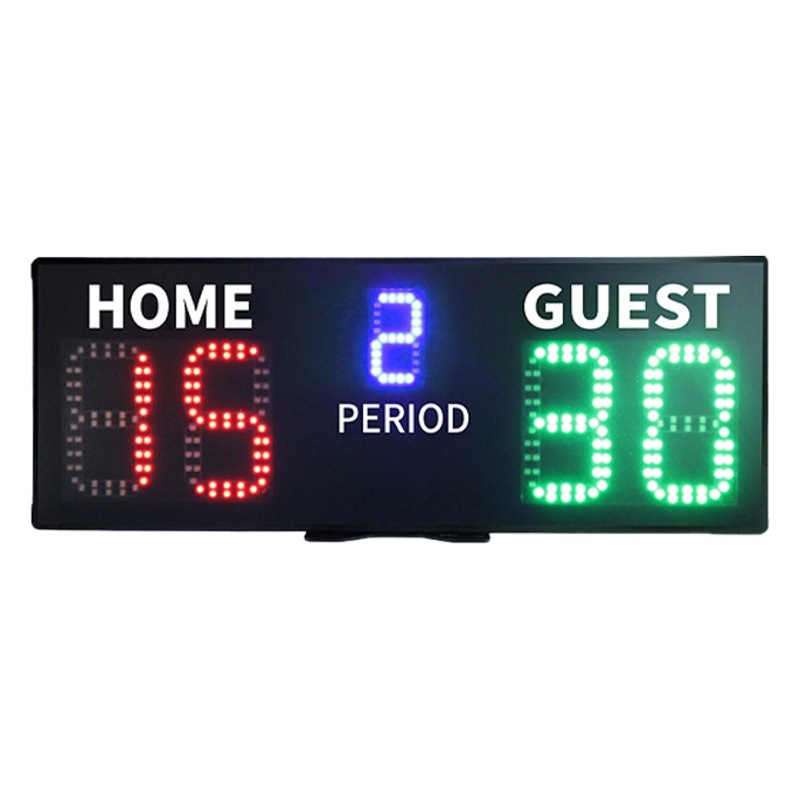 New outdoor basketball game LED electronic score board billiards football badminton electronic 5 digit scoreboard