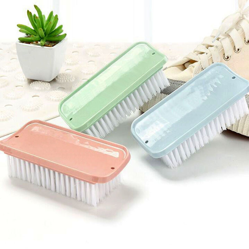 Multifunctional Cleaning Brush Plastic Soft Bristle Laundry Brush Housework Plastic Laundry Brush Shoe Brush Clothing Brush Wholesale